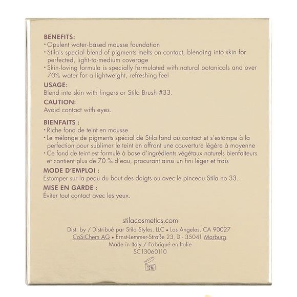 ONE LEFT| SALE✨  🔥 Stila Lingerie Soufflé Skin Perfecting Color, Shade 7.0 - Picture 6 of 7